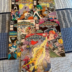 DC Gammarauders Comic Books, 1989, 5 issues